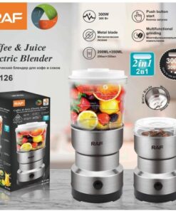 Electric RAF (7126) 2 in 1 Coffee Grinder & Juice Blender (With Box Packing)