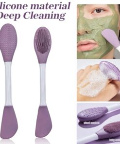 Silicon mask brush