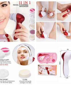 11 in 1 Face Massage Beauty Device Machine Facial Massager and Body Exfoliating Scrub Beauty Device Face Massager Machine