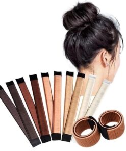 Hair Bun Maker Fashionable Fluffy Headband Simple European And  Style Hair Accessories For Women