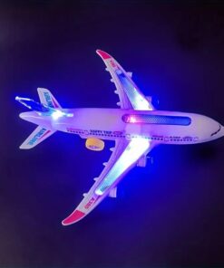 Airbus A380 Model Airplane Toy for Kids Light & Sound (Cell Operated)