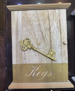 Wooden Wall Mounted Key Holder