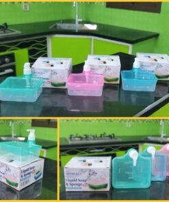 Sponge caddy box packing