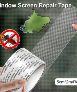 Screen Repair Tape Window Door Waterproof Mosquito Net Patch Self-adhesive Super Fix Mesh Netting Broken Holes Tool