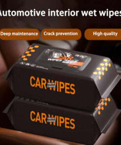 Car interior cleaning wipes car Watch board plastic leather seat special decontamination coating care cleaning car