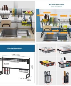 Over The Sink Platerrack 85CM