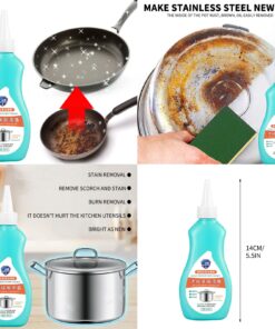 Black Pot Bottom Cleaning Gel