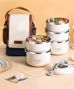 3 layer lunch box