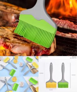 Silicone oil brush