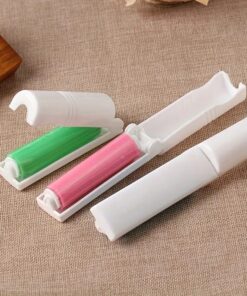 High-Quality, Portable Mini Lint Roller - Washable, Foldable Hair Remover for Carpets, Bed Sheets & Clothes