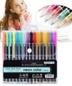 2pcs - Set of 12pcs Neon Color 1.0mm Pens Set