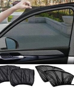 4 pcs Car Window Sun Shade Uv Protection for Front Doors
