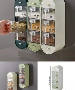 Seasoning spice wall mounted
