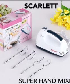 Electric Hand Mixer Egg Beater Scarlet Hand Mixer