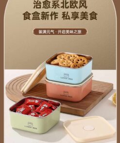 Steel Lunch Box - Square