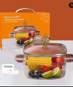 Glass pot 2.2litre