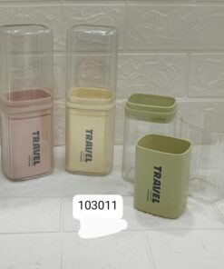 Acrilic tooth brush holder