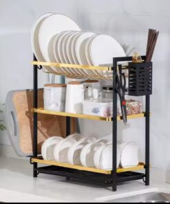 3layer dish rack rack iron merterial