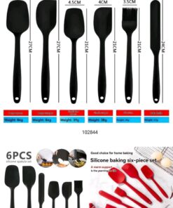 6pcs silicone kitchenware