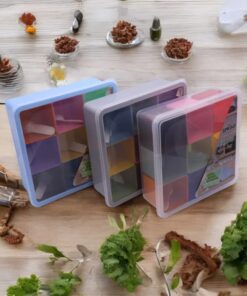 Spice Container Masala Box Masala Rack Dry Fruit Rack Storage Rack 9 In 1