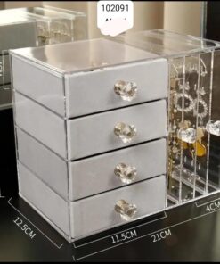 Acrilic jewellery organiser