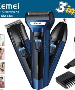 3 in 1 Professional Rechargeable 6330 Hair Clipper Trimmer & Shaver