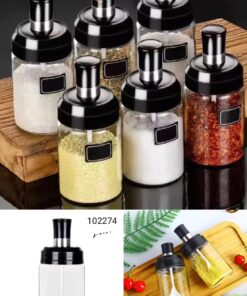 Spoon glass jar