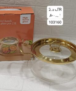 Glass pot 2.5litre