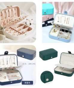 Medium Leather Jewelry Organizer
