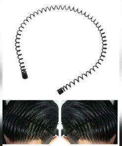 Hair Band Zigzag and Ring Spring Metal (Pack Of 2)