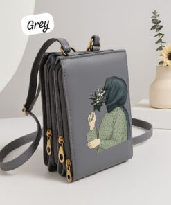 3 Zipper Luxury bag Cross Body For Womens