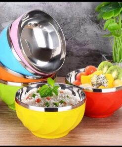 Steel soup bowl Big.     14cm
