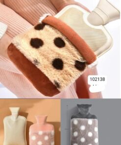 Hot water beg silicone with pouch 2000ml