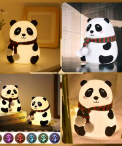 Sitting Panda Muffler   Soft Character Lamp