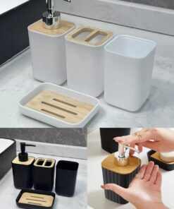 Bath set plastic