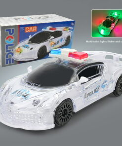 Police Children's  Racing Spinner Toy Cars, Real Sports Car with Lights and Music, Drift Racing Toys for Children