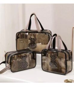 3 Piece Bear Pouch