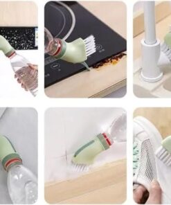Portable 2 in 1 Gaps Brush Corner Crevice Scrubber