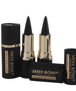 Miss Rose Black Kajal | Miss Rose Matte Black Eyeliner