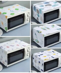 Microwave & Oven Dust Cover with Side Pockets ( High quality)