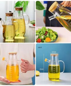 Glass oil jug SK