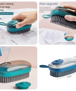 Hydraulic cleaning brush