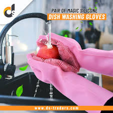 Silicone washing gloves SK