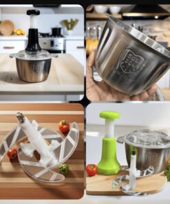 Stainless Steel Push chopper SK