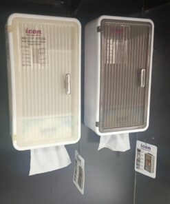 Wall mounted punch free cabinet organizer SK